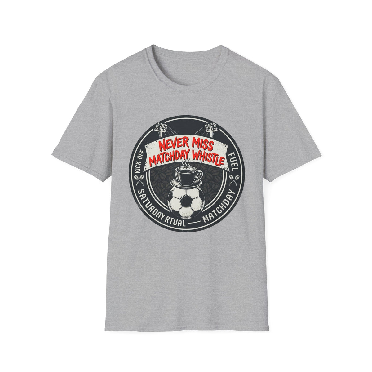 Never Miss Matchday Whistle T-Shirt