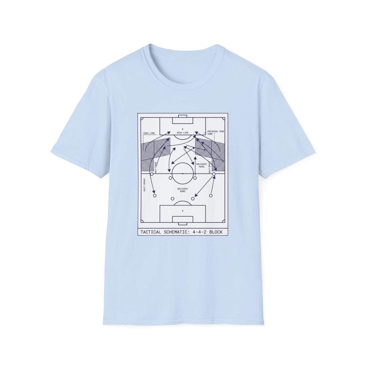 4-4-2 Block T-Shirt