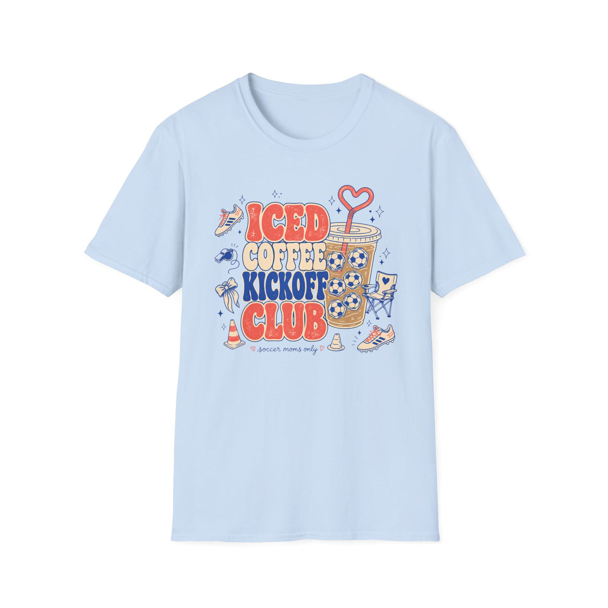Iced Coffee Kickoff Club T-Shirt