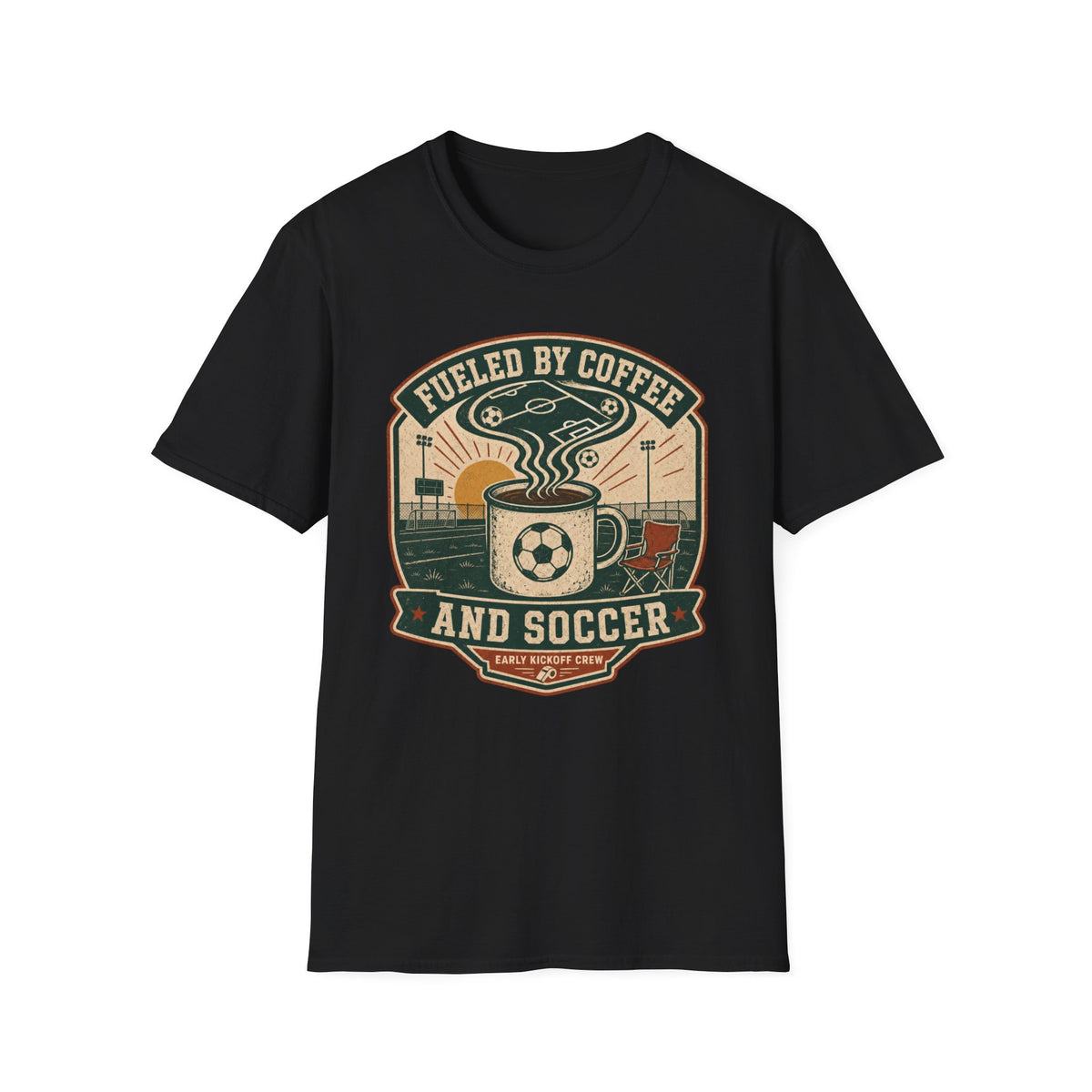 Fueled by Coffee & Soccer T-Shirt