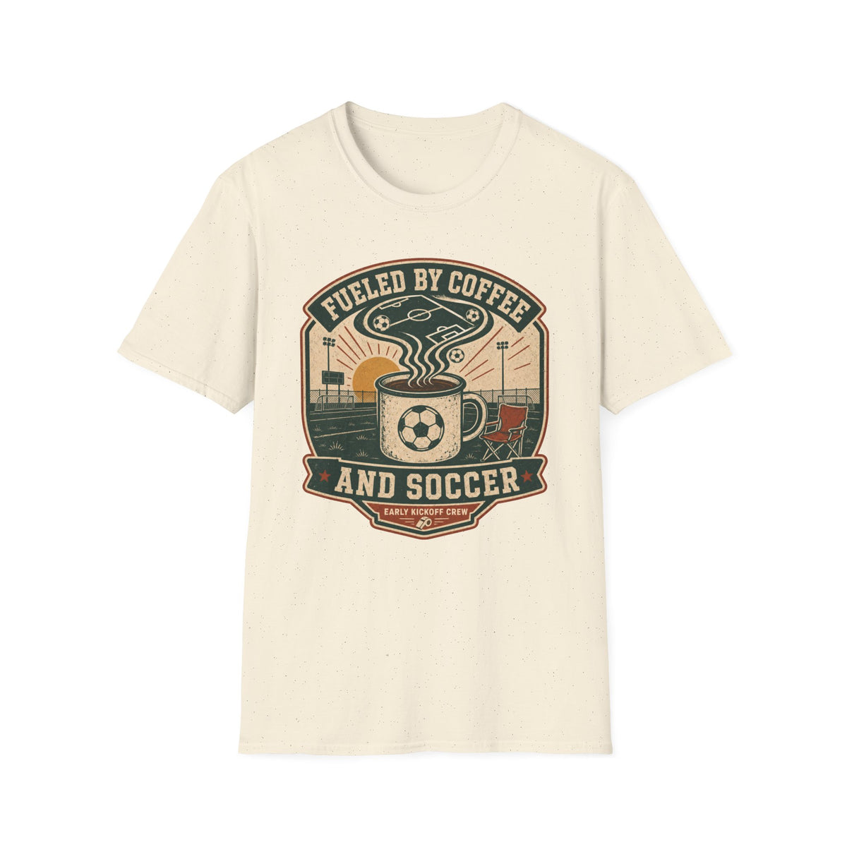 Fueled by Coffee & Soccer T-Shirt