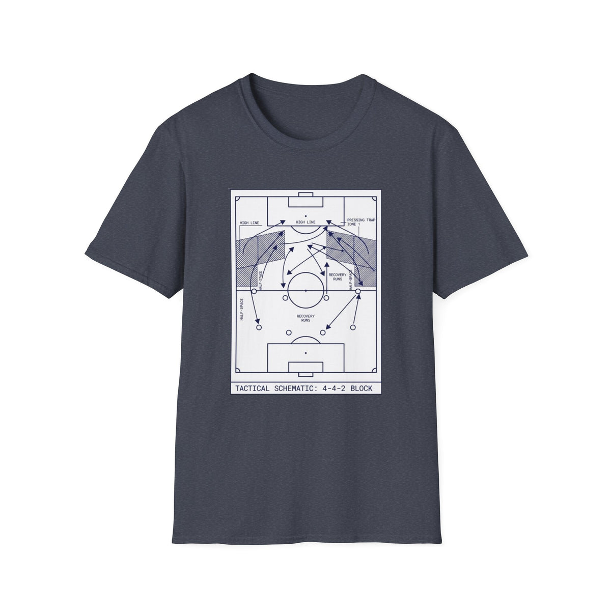 4-4-2 Block T-Shirt