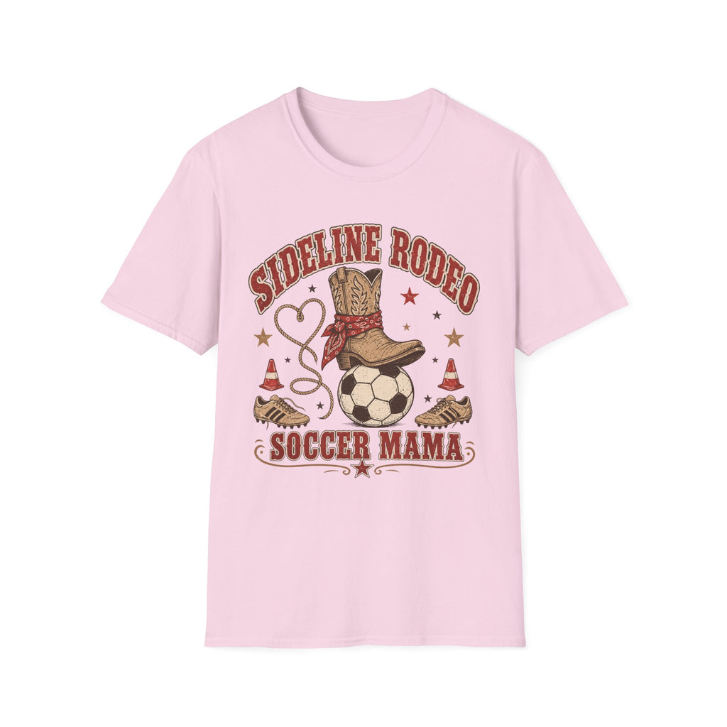 Sideline Rodeo Soccer Mama T-Shirt