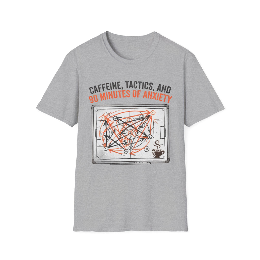 Association Football Panel Diagram T-Shirt