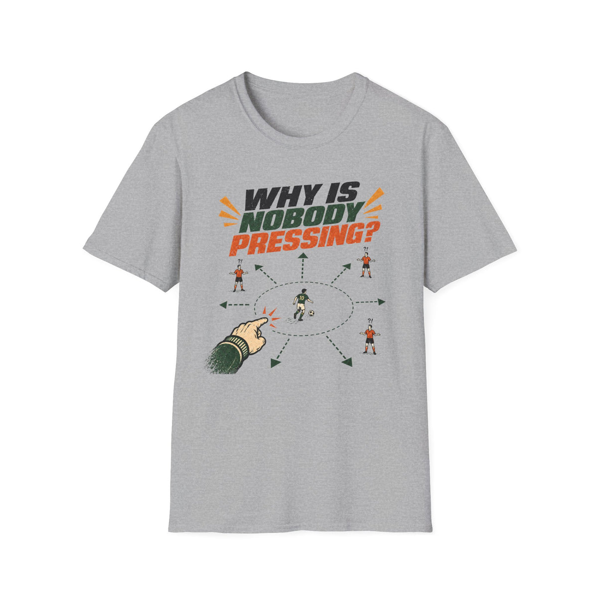 Why Is Nobody Pressing T-Shirt