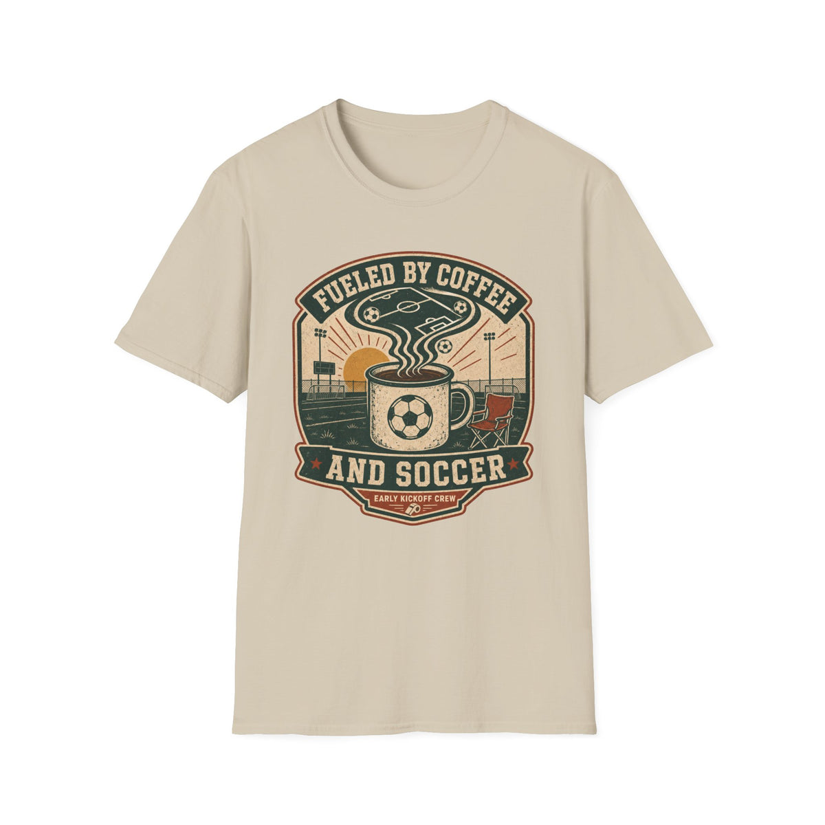 Fueled by Coffee & Soccer T-Shirt