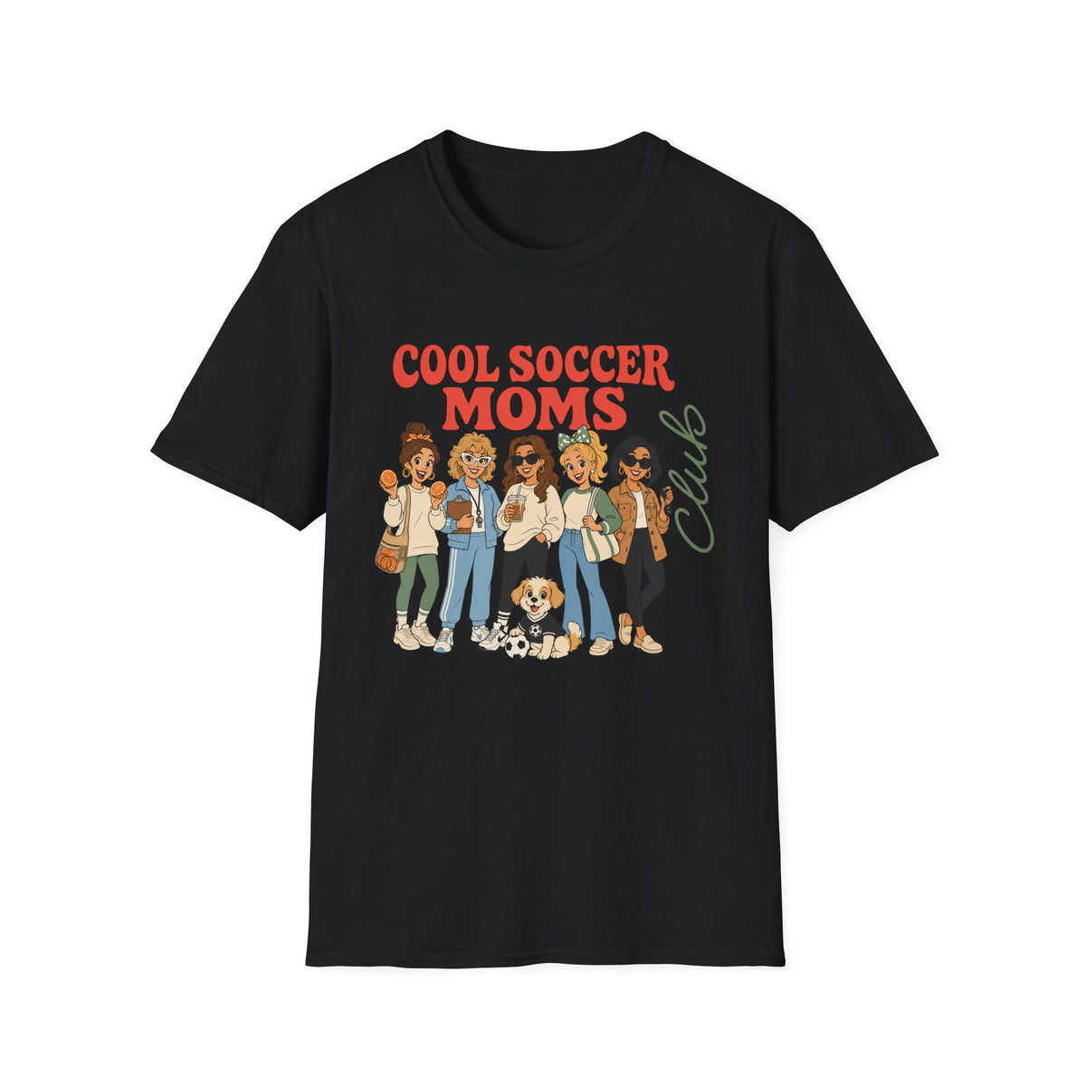 Cool Soccer Moms Club T-Shirt