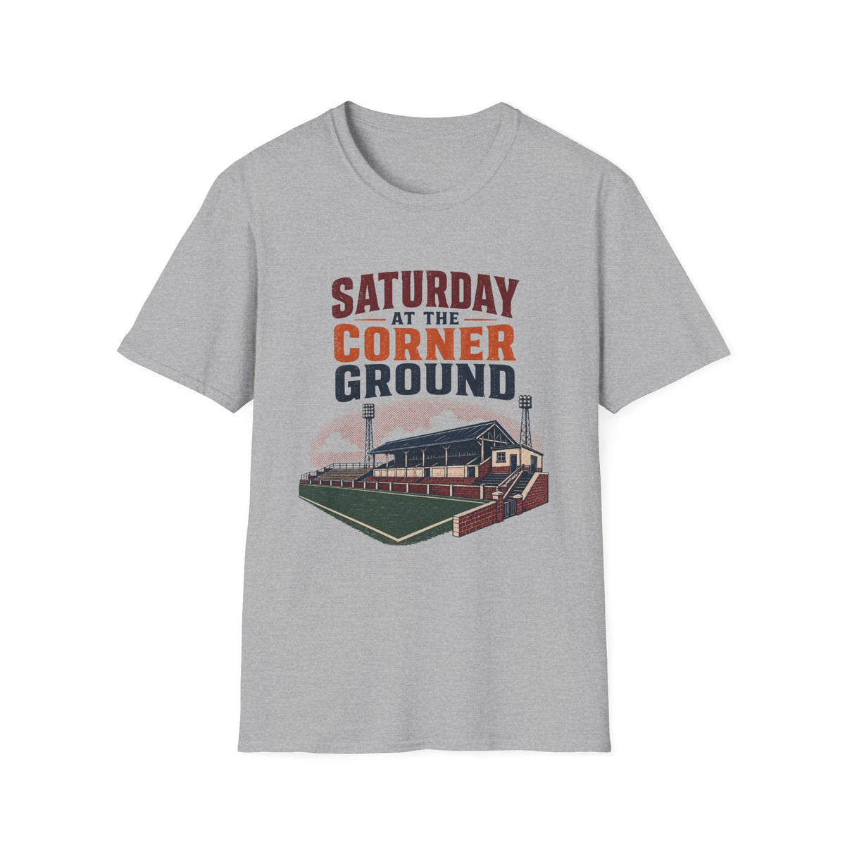 Saturday at the Corner Ground T-Shirt