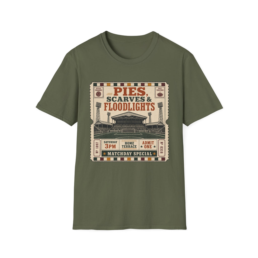 Pies, Scarves and Floodlights T-Shirt