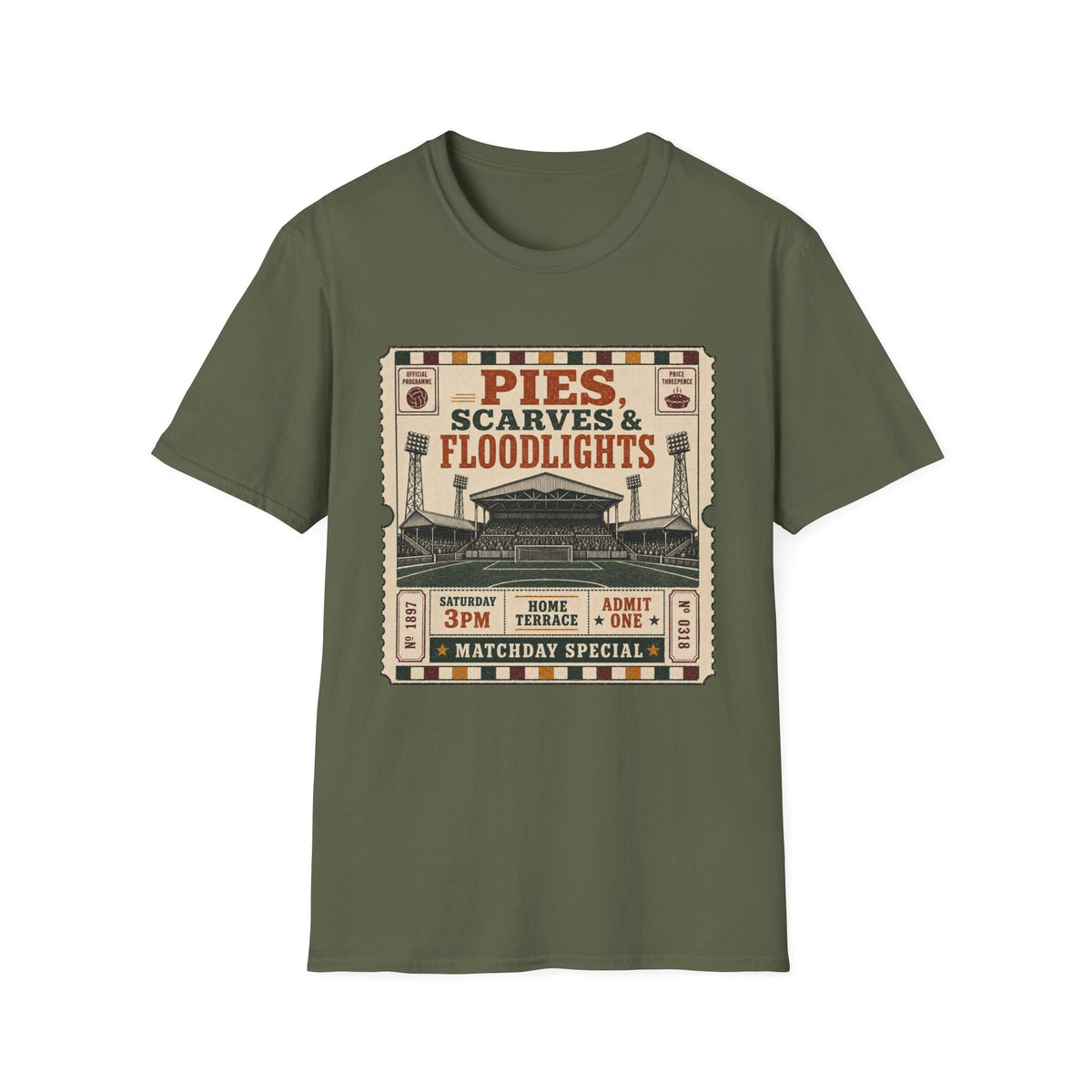 Pies, Scarves and Floodlights T-Shirt