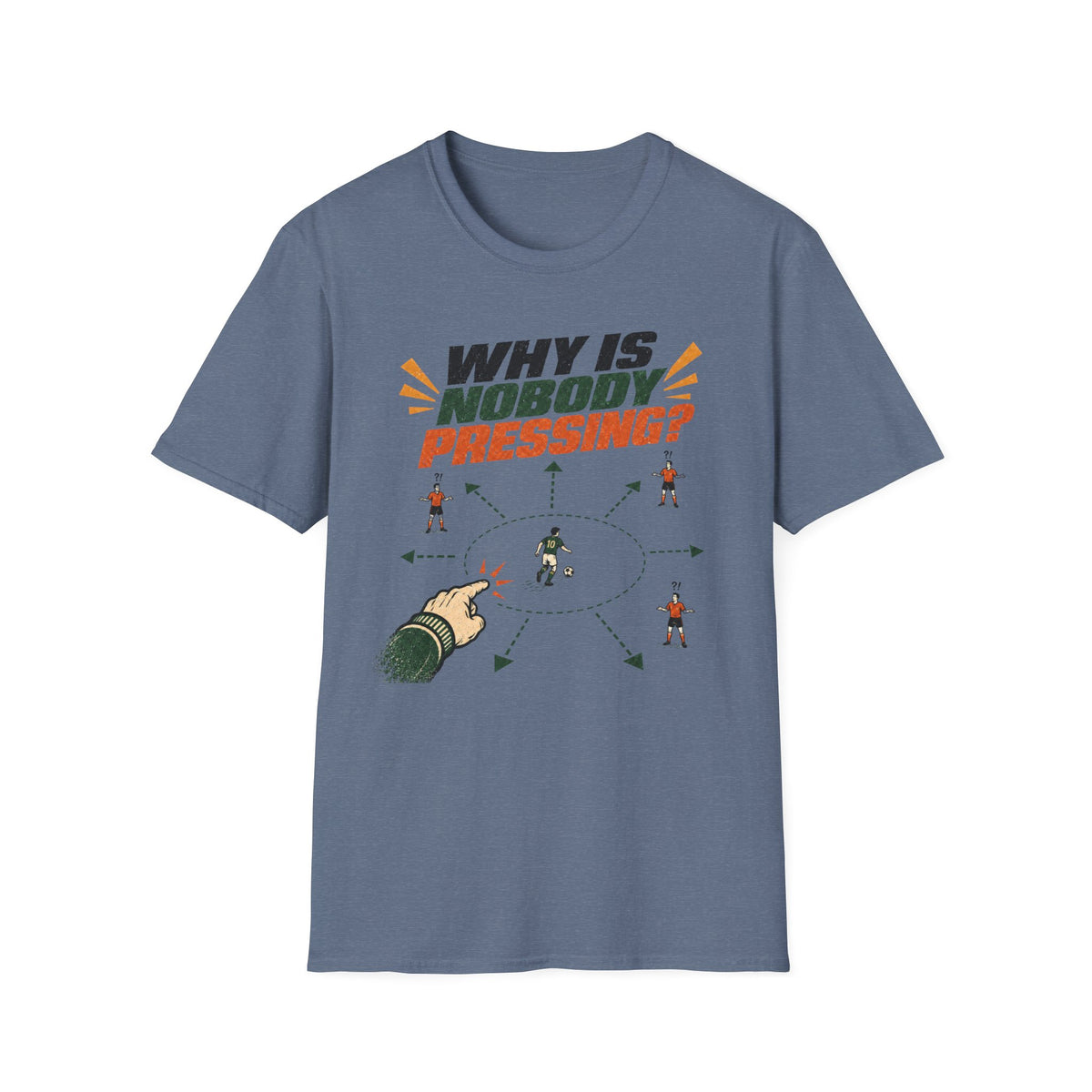 Why Is Nobody Pressing T-Shirt