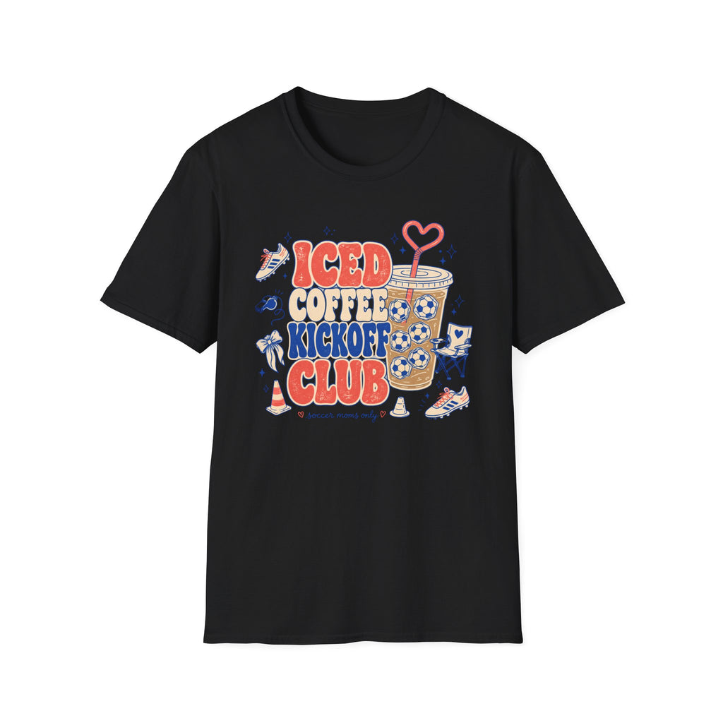 Iced Coffee Kickoff Club T-Shirt