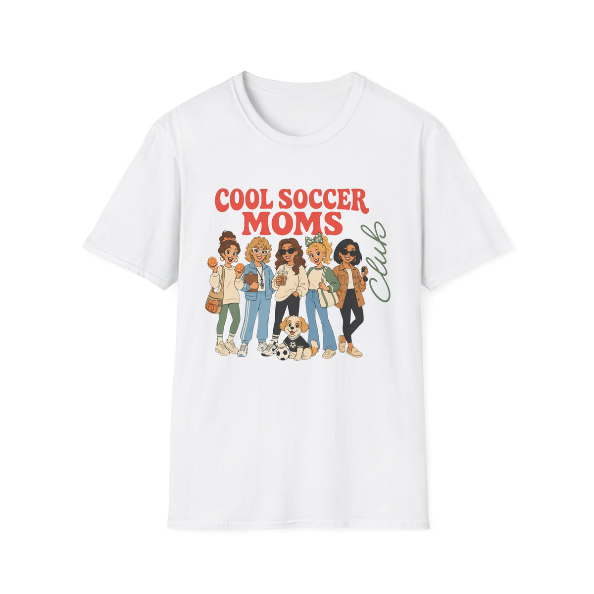 Cool Soccer Moms Club T-Shirt
