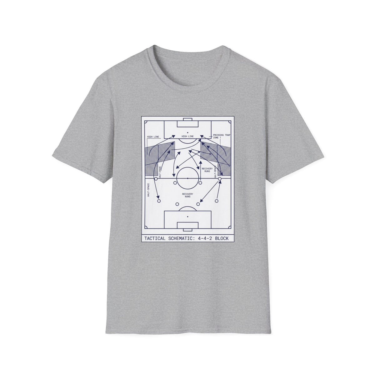 4-4-2 Block T-Shirt