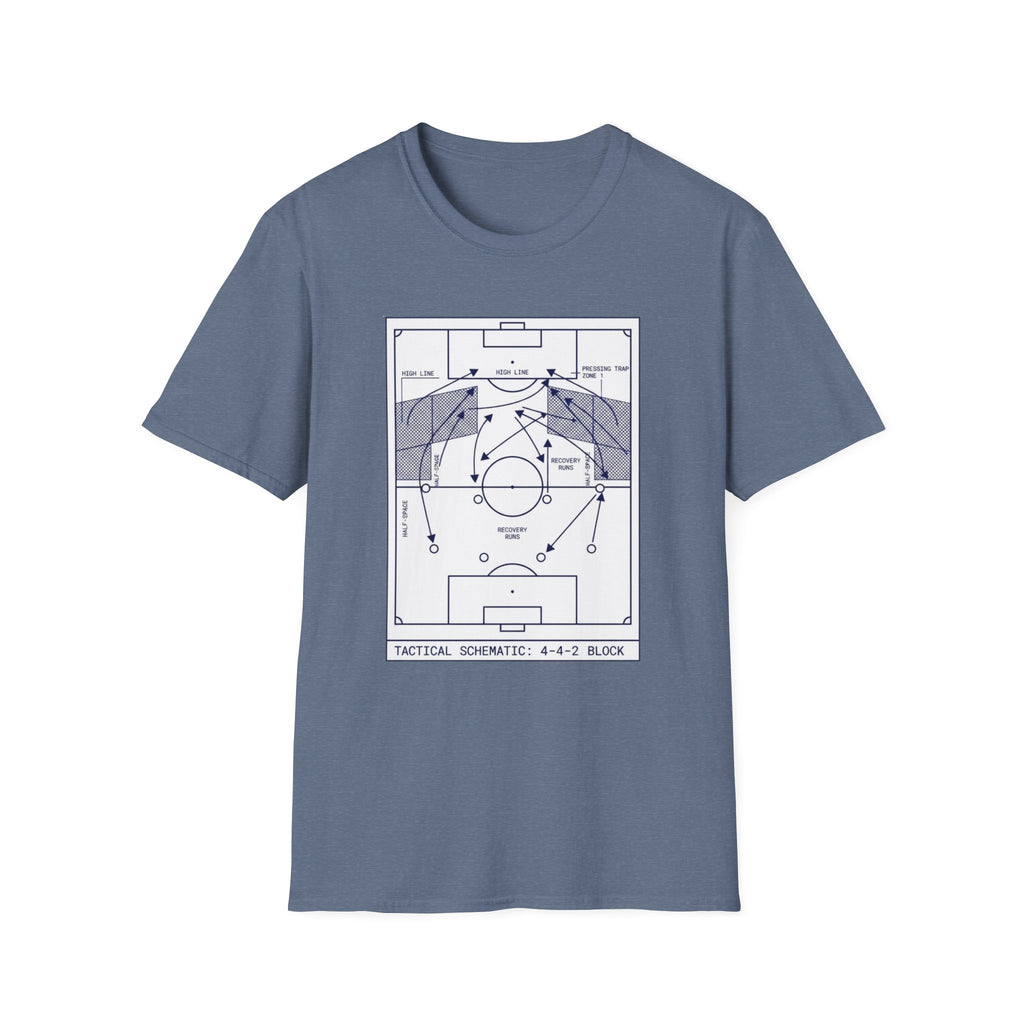 4-4-2 Block T-Shirt
