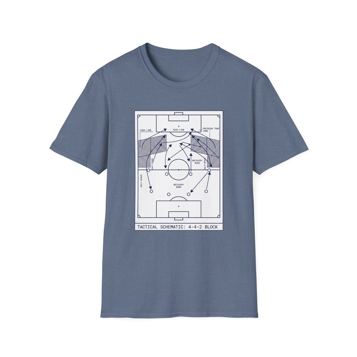 4-4-2 Block T-Shirt