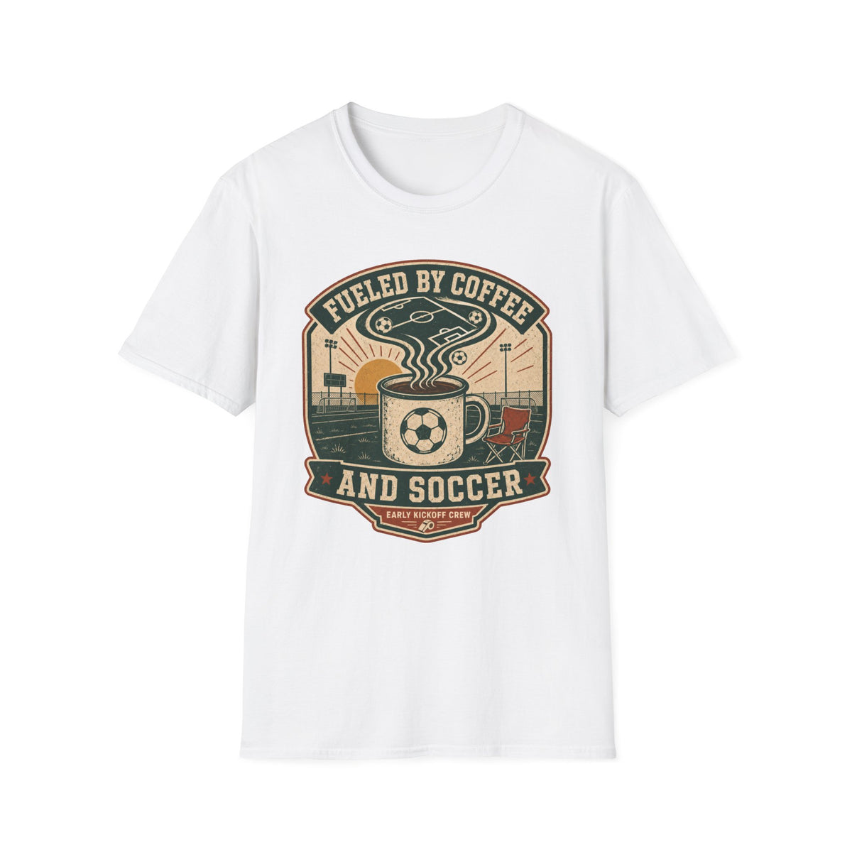 Fueled by Coffee & Soccer T-Shirt