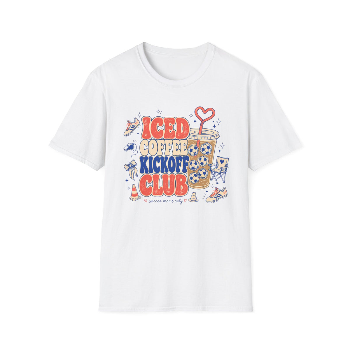 Iced Coffee Kickoff Club T-Shirt