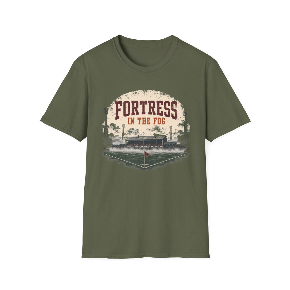 Fortress in the Fog T-Shirt