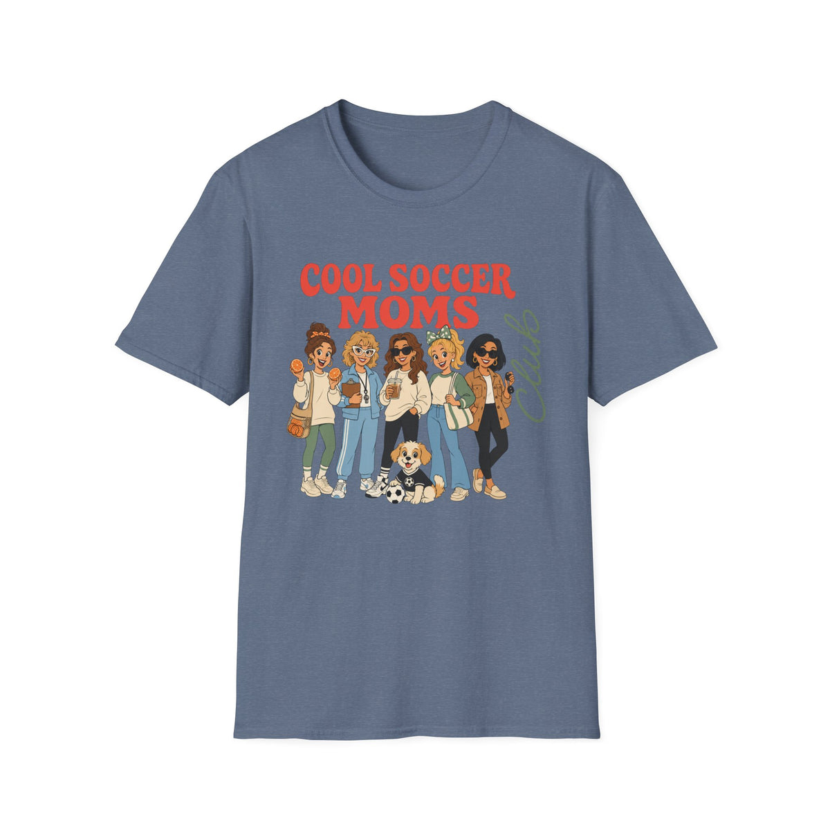Cool Soccer Moms Club T-Shirt