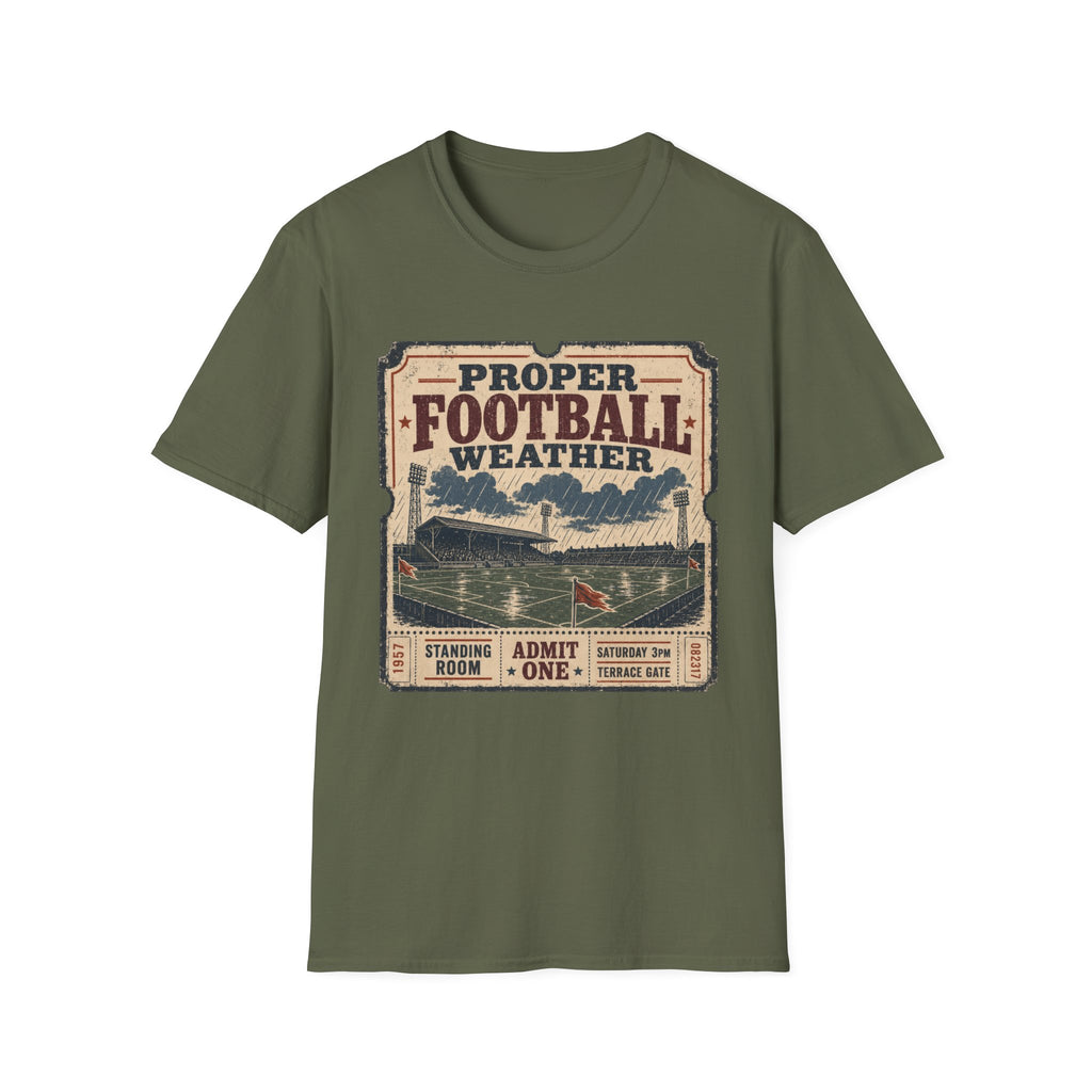 Proper Football Weather T-Shirt