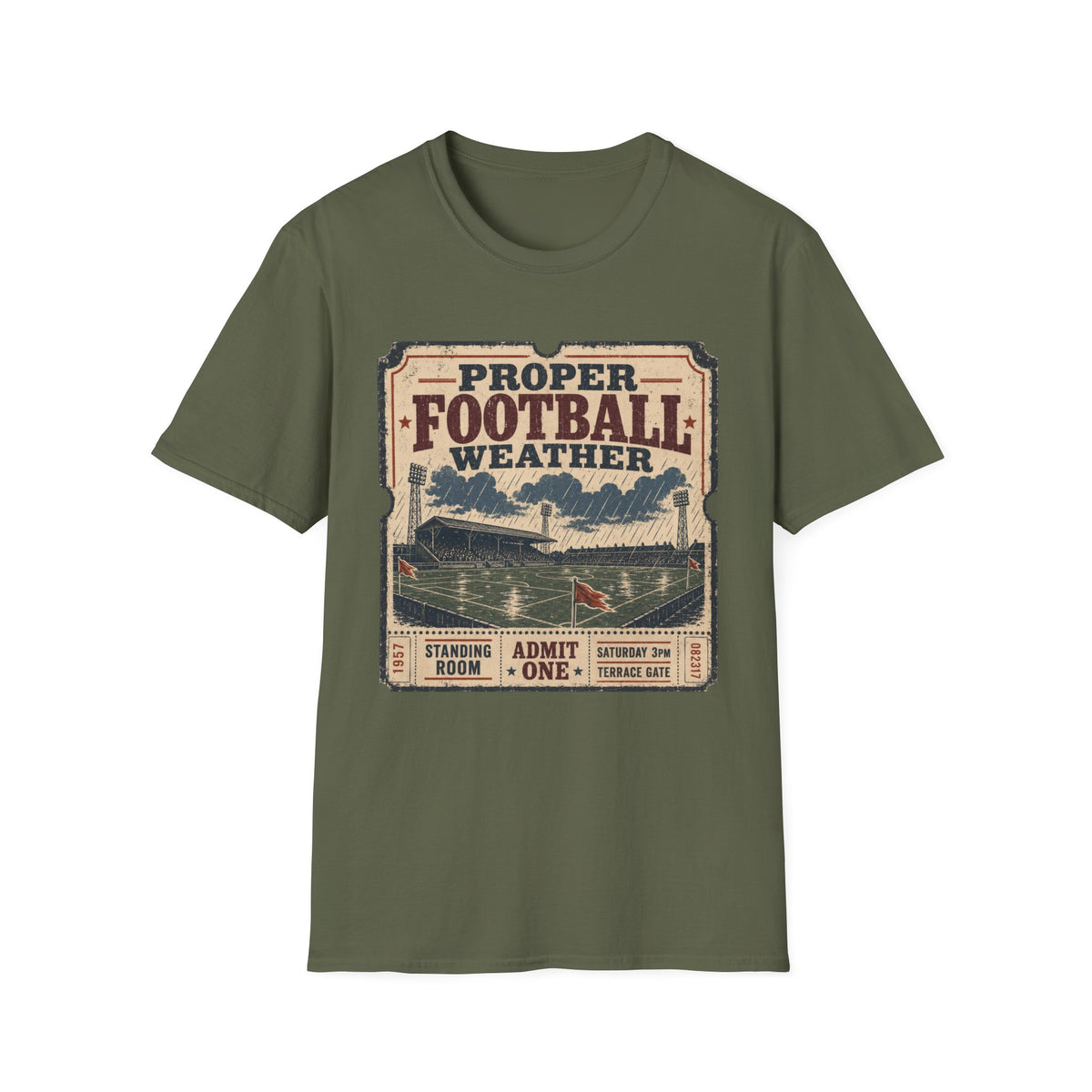 Proper Football Weather T-Shirt