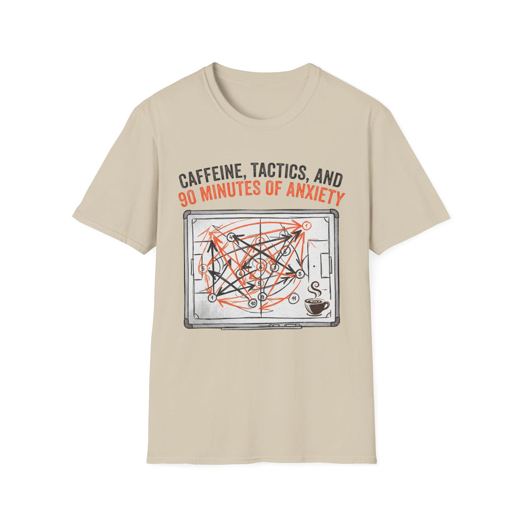 Association Football Panel Diagram T-Shirt