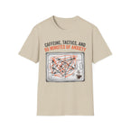 Association Football Panel Diagram T-Shirt