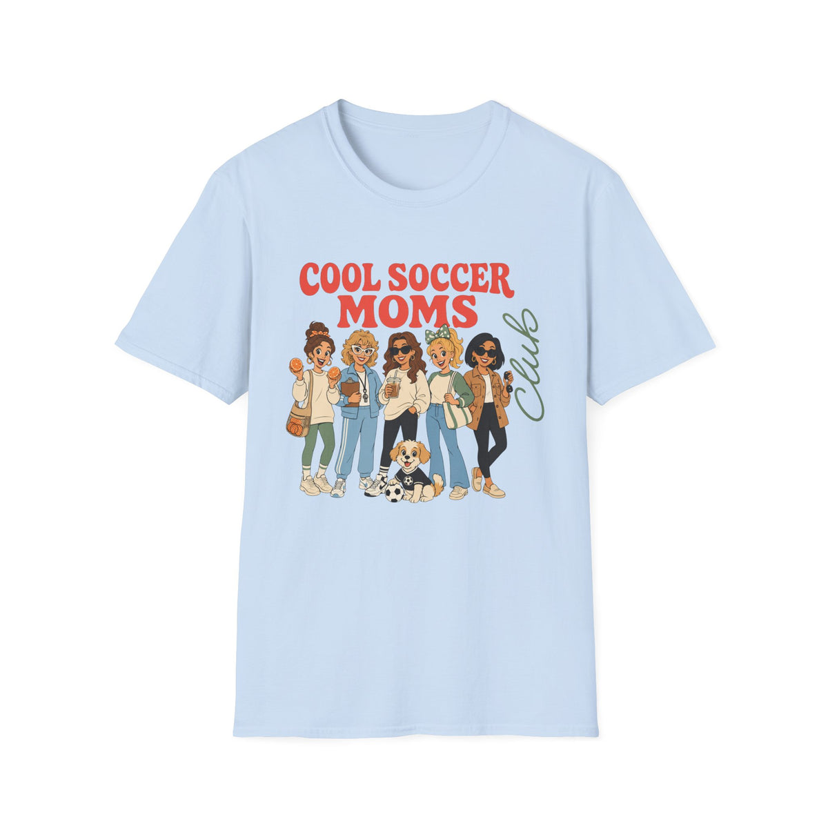 Cool Soccer Moms Club T-Shirt