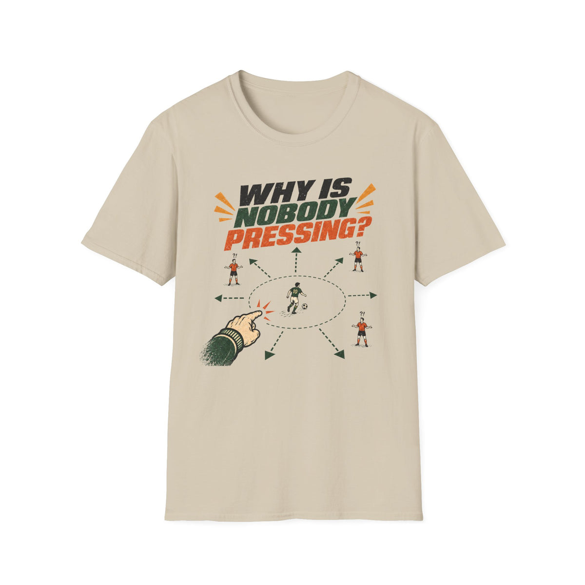 Why Is Nobody Pressing T-Shirt
