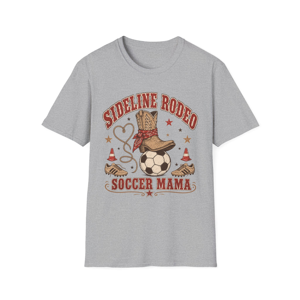 Sideline Rodeo Soccer Mama T-Shirt
