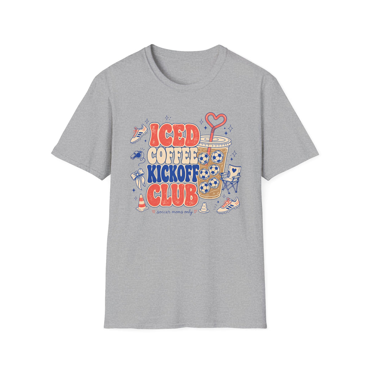 Iced Coffee Kickoff Club T-Shirt