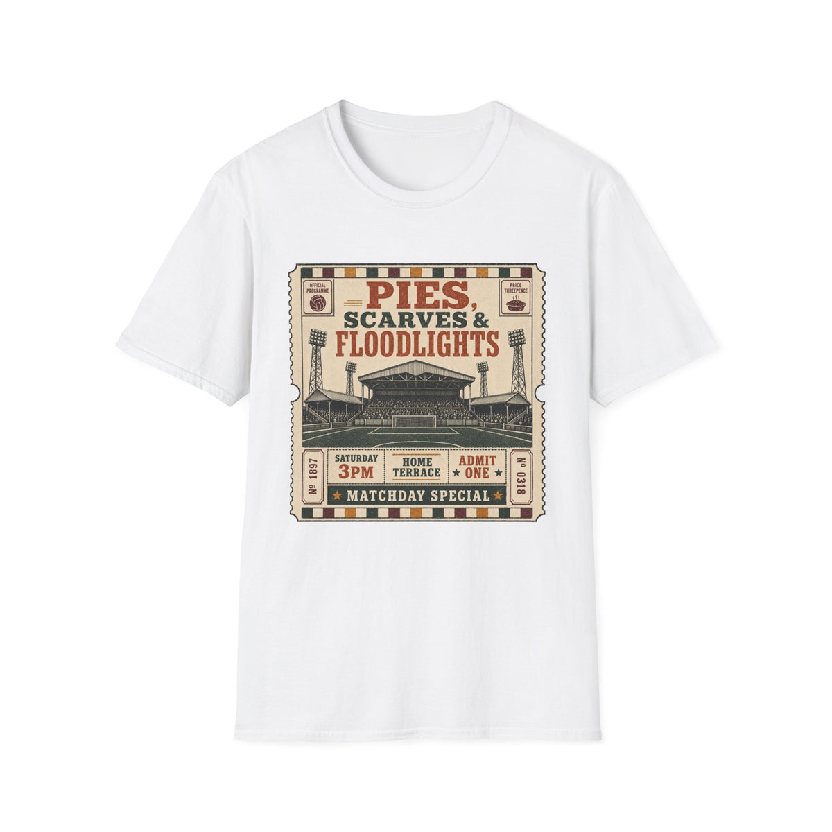 Pies, Scarves and Floodlights T-Shirt