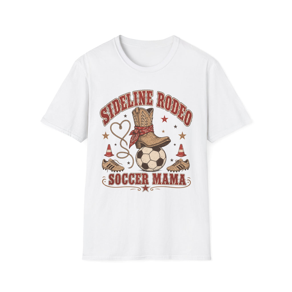 Sideline Rodeo Soccer Mama T-Shirt