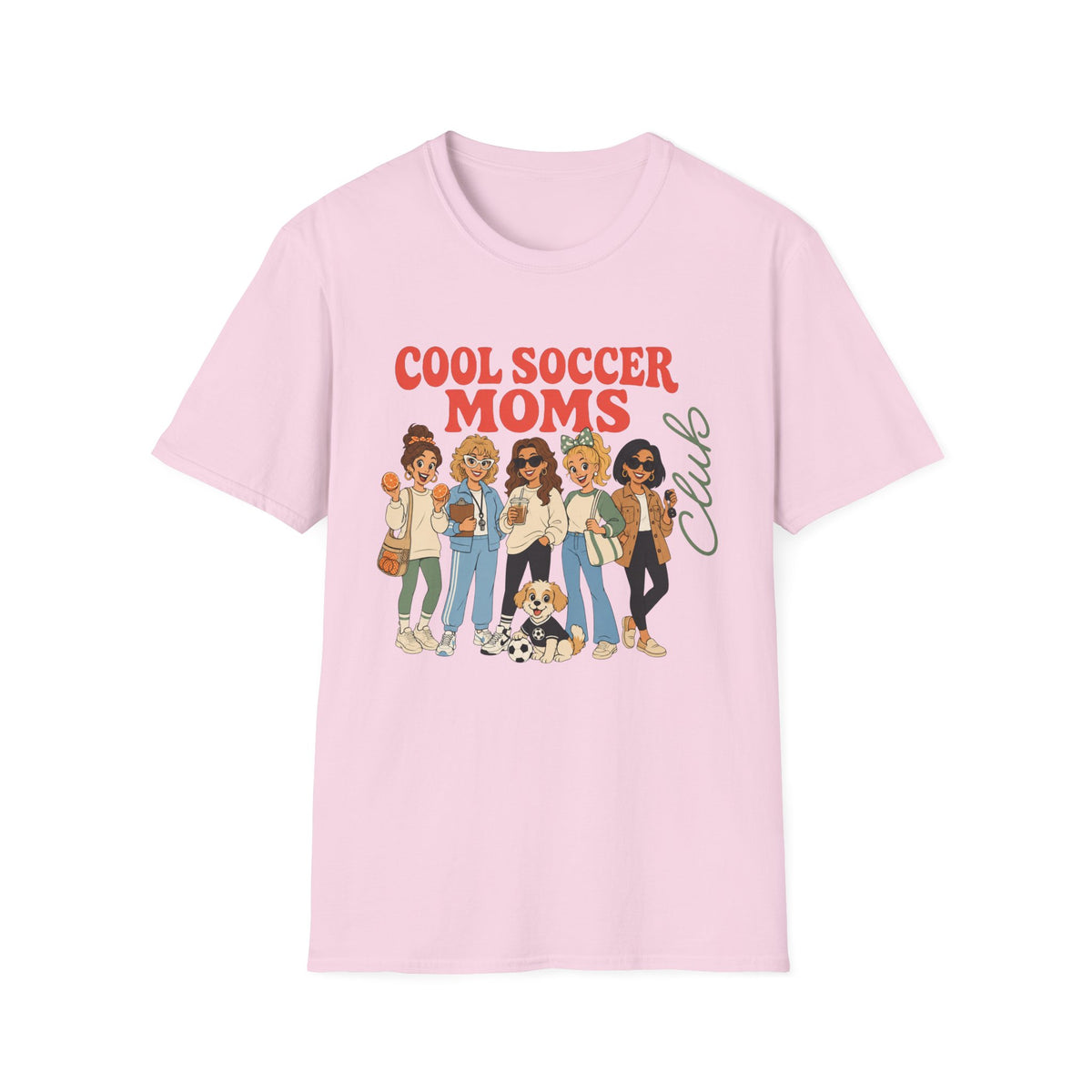 Cool Soccer Moms Club T-Shirt