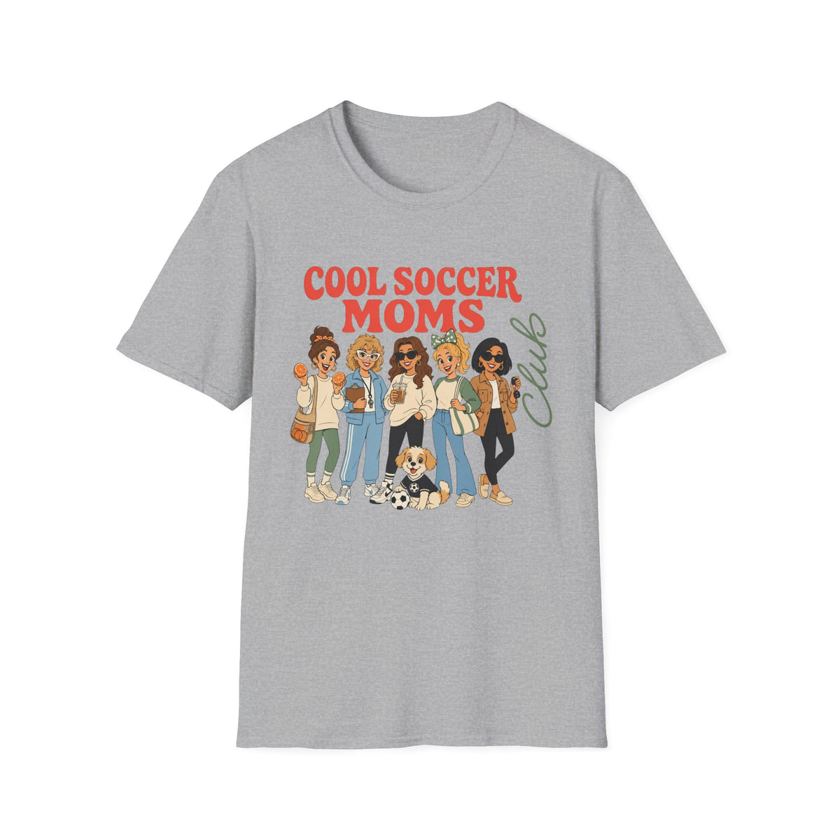 Cool Soccer Moms Club T-Shirt
