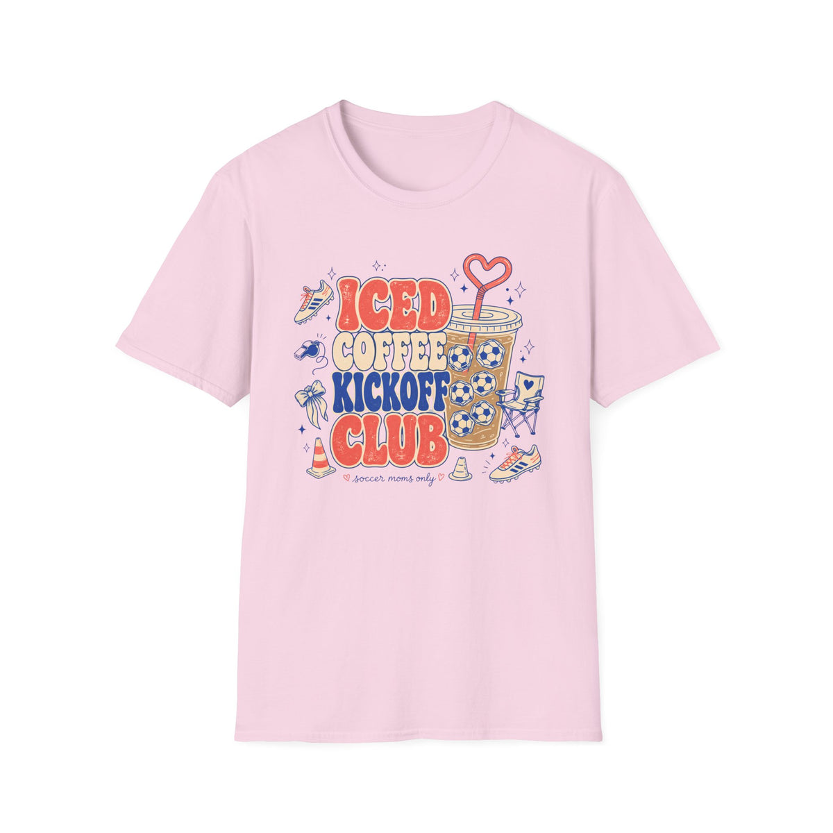 Iced Coffee Kickoff Club T-Shirt