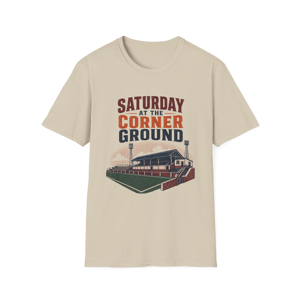 Saturday at the Corner Ground T-Shirt