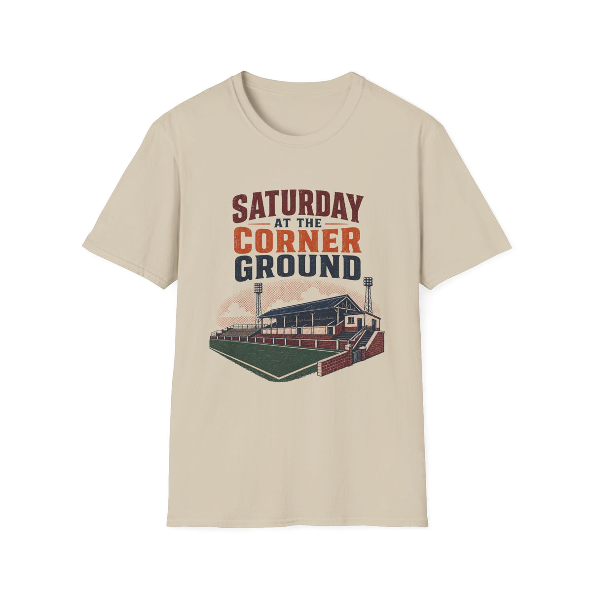 Saturday at the Corner Ground T-Shirt