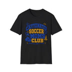 Caffeinated Soccer Moms Club T-Shirt