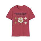 Association Football Panel Diagram T-Shirt