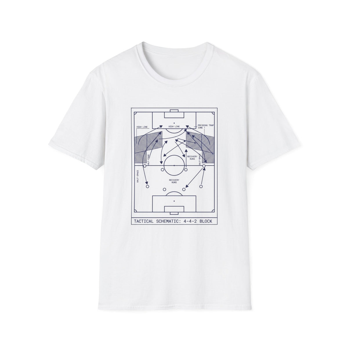 4-4-2 Block T-Shirt